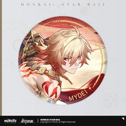 The Destruction Character Warp Artwork Tinplate Badge (ONLINE ORDER ONLY)