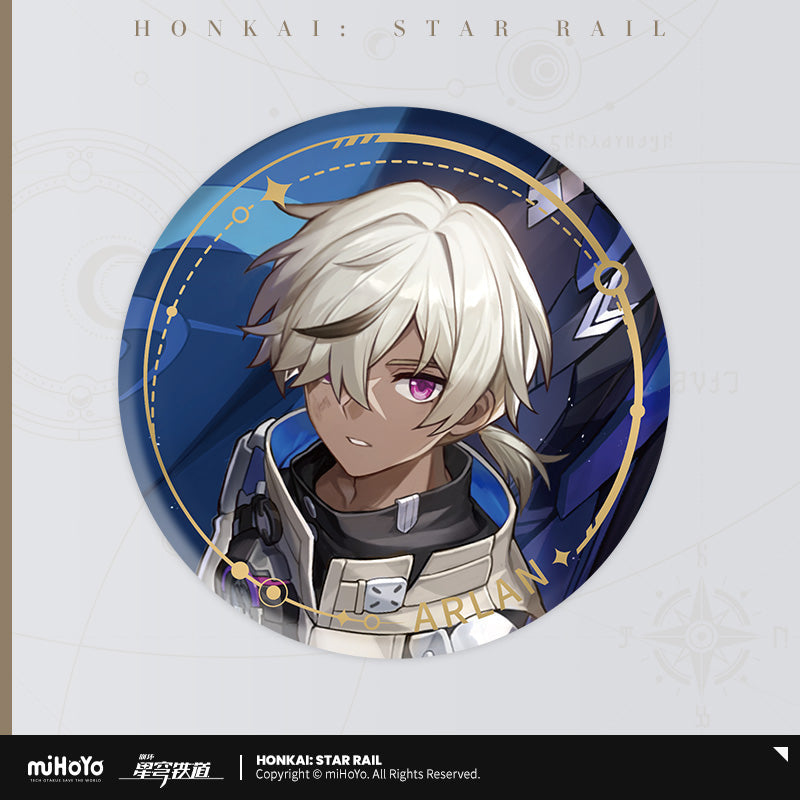 The Destruction Character Warp Artwork Tinplate Badge (ONLINE ORDER ONLY)