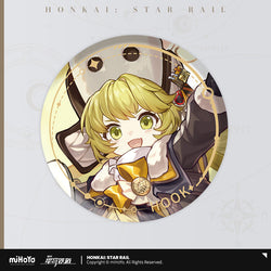The Destruction Character Warp Artwork Tinplate Badge (ONLINE ORDER ONLY)