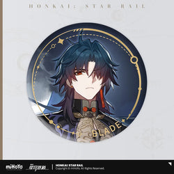 The Destruction Character Warp Artwork Tinplate Badge (ONLINE ORDER ONLY)