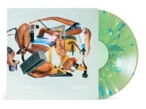 Miss Machine (Mint Green, White and Metallic Silver Tri Color Merge with Mustard, Cyan Blue and White Splatter) [Vinyl] (ONLINE ORDER ONLY)