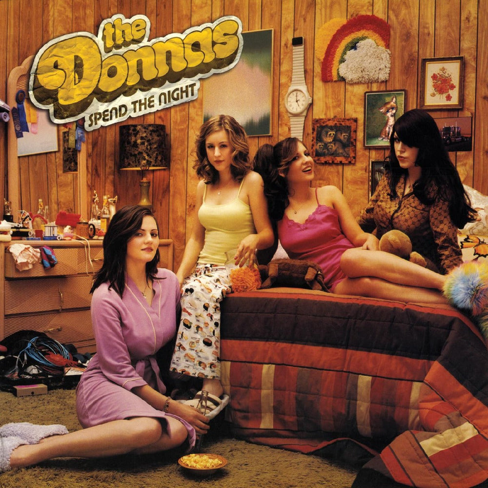 The Donnas - Spend The Night (Hot Pink Vinyl, Includes 2-Page Insert with Lyrics) [Vinyl] (ONLINE ORDER ONLY)