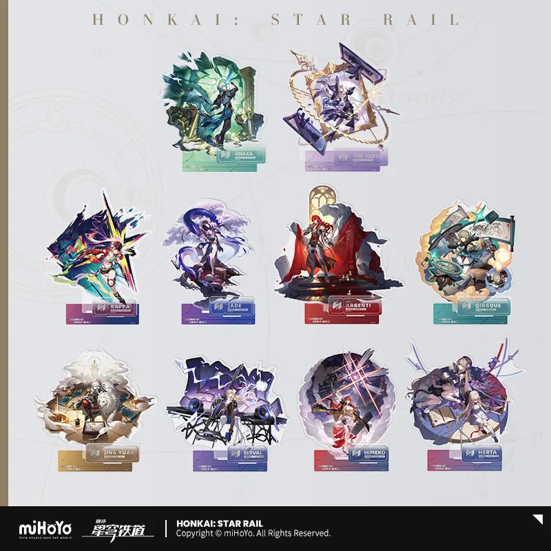 The Erudition Character Warp Artwork Acrylic Stand (ONLINE ORDER ONLY)
