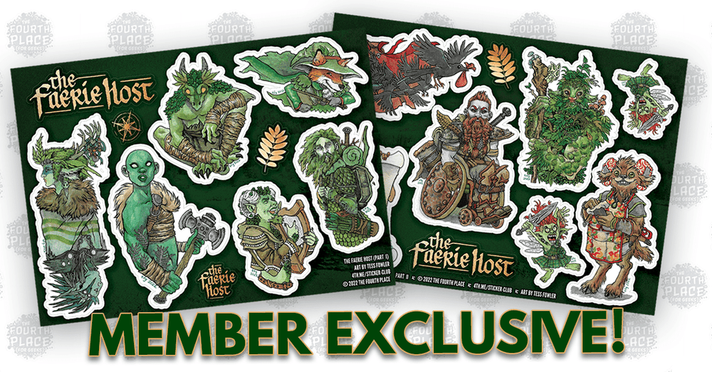 The Faerie Host Stickers (Part 1) (ONLINE ORDER ONLY)