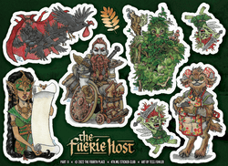 The Faerie Host Stickers (Part 2) (ONLINE ORDER ONLY)