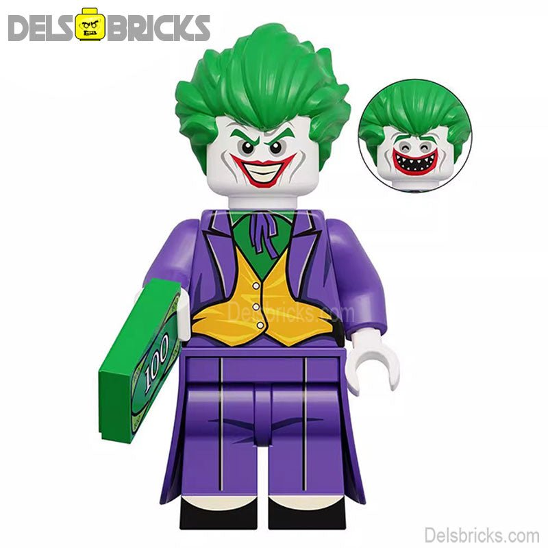 The Joker from Batman Lego Minifigures Custom Toys 9 (ONLINE ORDER ONLY)