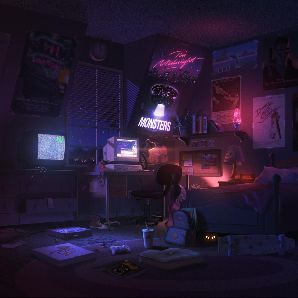 The Midnight - Monsters + Instrumentals (2CS, PURPLE CASSETTE) [Cassette] (ONLINE ORDER ONLY)