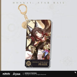 Honkai: Star Rail The Nihility Character Warp Artwork Acrylic Keychain