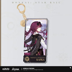 Honkai: Star Rail The Nihility Character Warp Artwork Acrylic Keychain