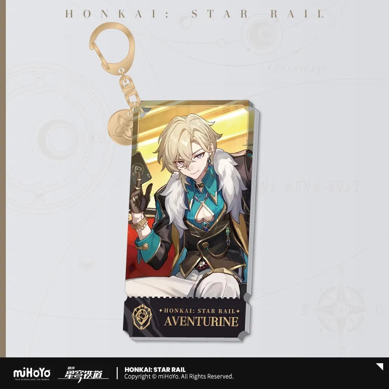 The Preservation Character Warp Artwork Acrylic Keychain (ONLINE ORDER ONLY)