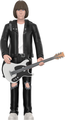 The Ramones - Super7 - Johnny Ramone - Reaction Figures - Johnny Ramone (White Shirt) (Collectible, Figure, Action Figure) [Action Figure] (Online Order Only) (ONLINE ORDER ONLY)
