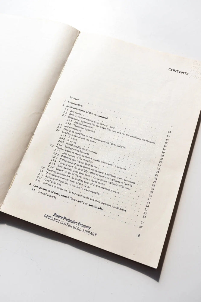 The Ray Method in Seismology (ONLINE ORDER ONLY)