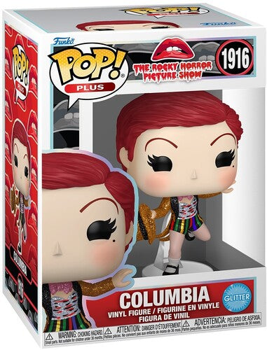 Funko POP! Plus: Rocky Horror Picture Show - Columbia (Glitter) (Vinyl Figure, Collectible) [Action Figure] (ONLINE ORDER ONLY)