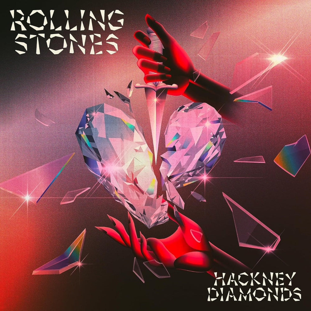 Hackney Diamonds (1 Year Anniversary) (Limited Edition, Clear W/ Blue Splatter Colored Vinyl, 180 Gram Vinyl, Booklet) (2 Lp's) [Vinyl] (ONLINE ORDER ONLY)