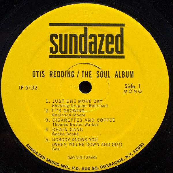 Otis Redding - The Soul Album [Vinyl] (ONLINE ORDER ONLY)