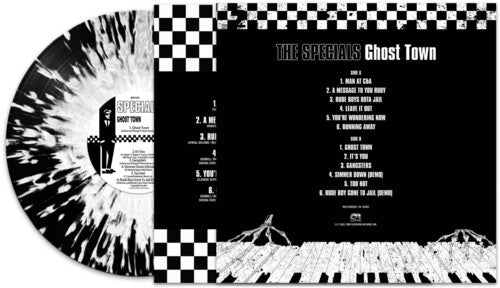 Ghost Town - Black/ white Splatter [Vinyl] (ONLINE ORDER ONLY)