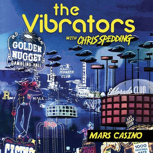 The Vibrators - Mars Casino - Purple/ blue Haze Splatter (Colored Vinyl, Purple, Blue, Splatter) [Vinyl] (ONLINE ORDER ONLY)