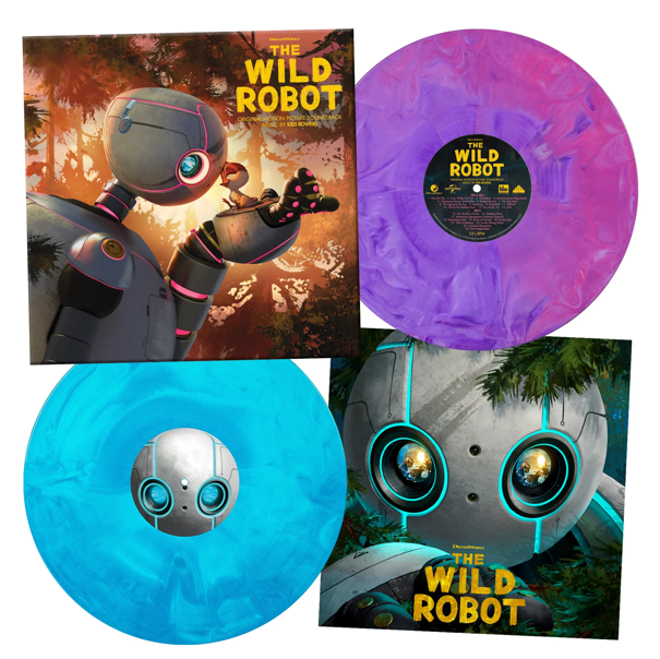 THE WILD ROBOT Original Motion Picture Soundtrack Music (Deluxe 2xLP "Roz" Hand Poured) [Vinyl] (ONLINE ORDER ONLY)