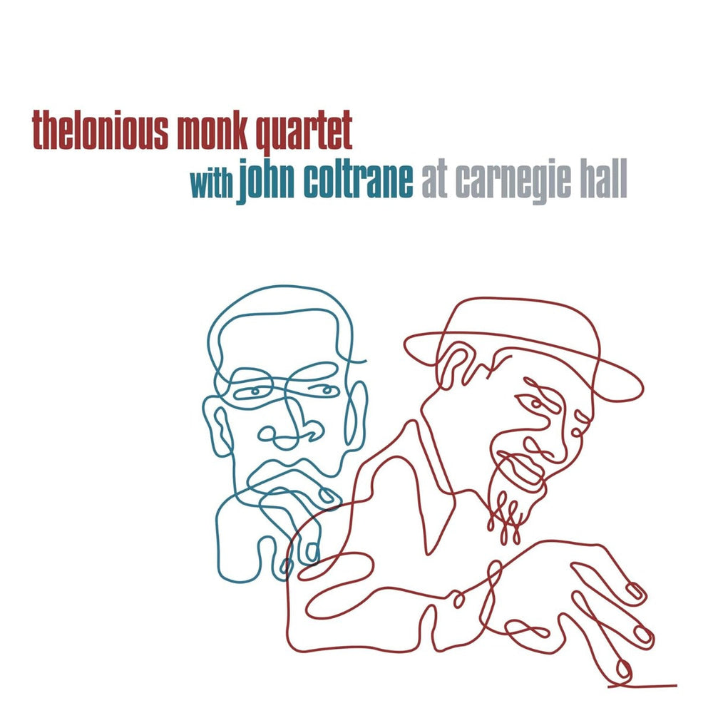 Thelonious Monk Quartet With John Coltrane - Thelonious Monk Quartet With John Coltrane At Carnegie Hall (Limited Edition, Clear Vinyl) (2 Lp's) [Vinyl] (ONLINE ORDER ONLY)