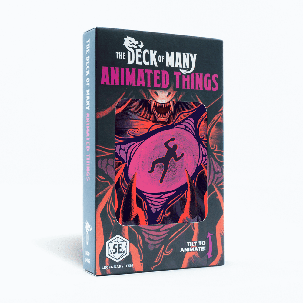 The Deck of Many: Animated Things (ONLINE ORDER ONLY)