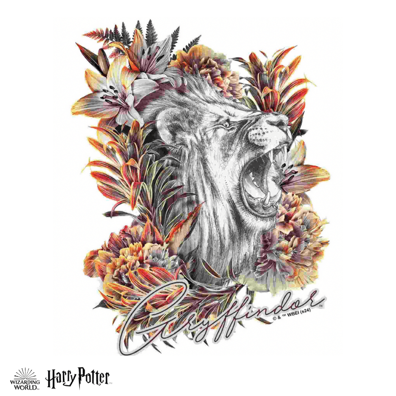 Harry Potter - Magical Gryffindor - Utilitarian Romance Crest Wooden Jigsaw Puzzle (Online Order Only)