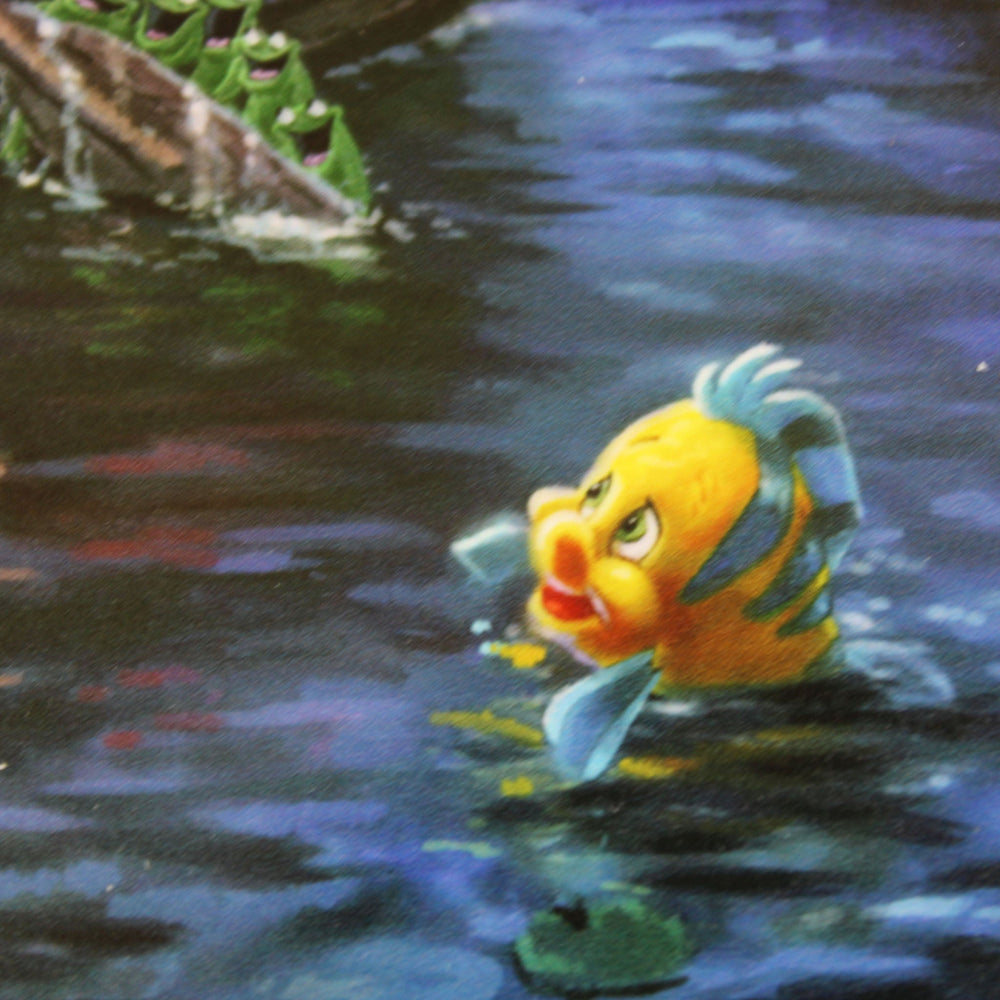 The Little Mermaid II (Disney) Thomas Kinkade Framed Art Print (ONLINE ORDER ONLY)