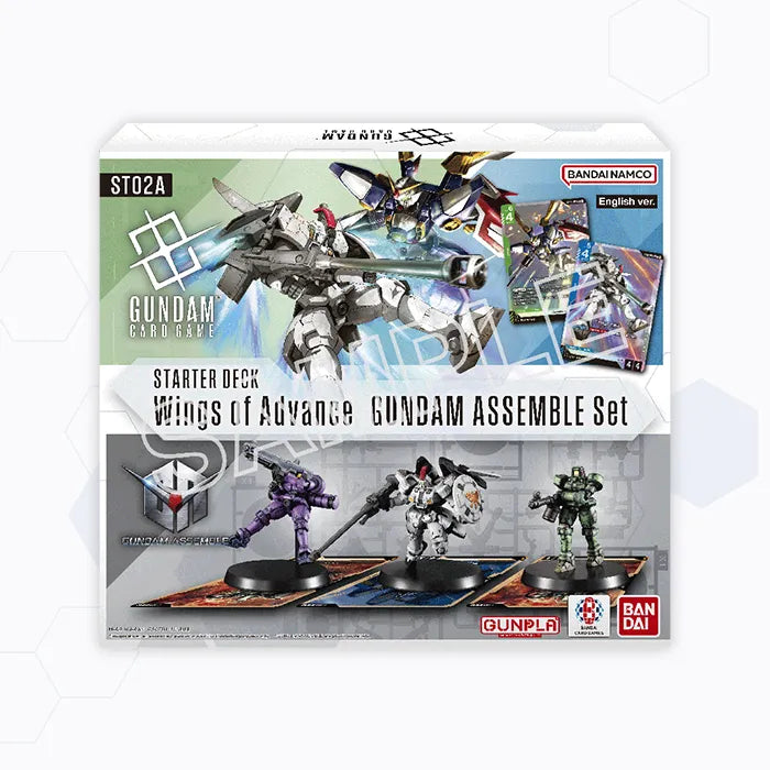 Starter Deck 02: Wings of Advance - Gundam Assemble Starter Set Display (ONLINE ORDER ONLY)