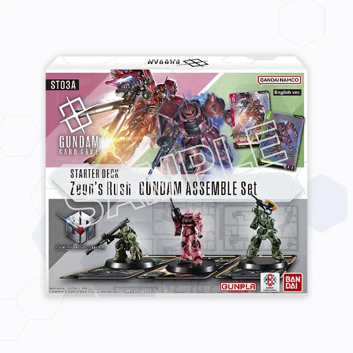Starter Deck 03: Zeon's Rush - Gundam Assemble Starter Set (Online Order Only)