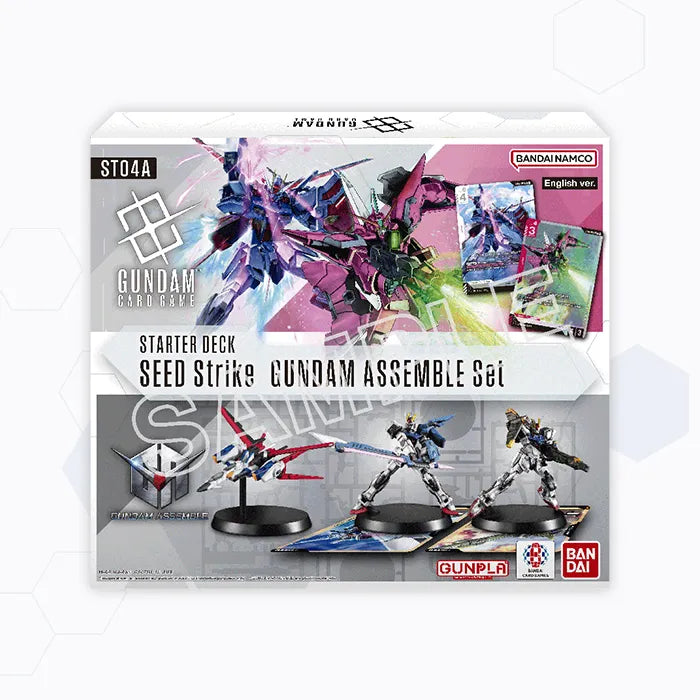 Starter Deck 04: SEED Strike - Gundam Assemble Starter Set (Online Order Only)