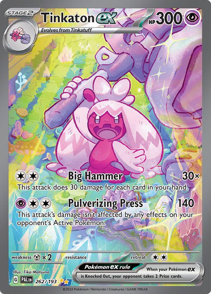 Tinkaton ex (262/193) [Scarlet & Violet: Paldea Evolved] (Online Only)