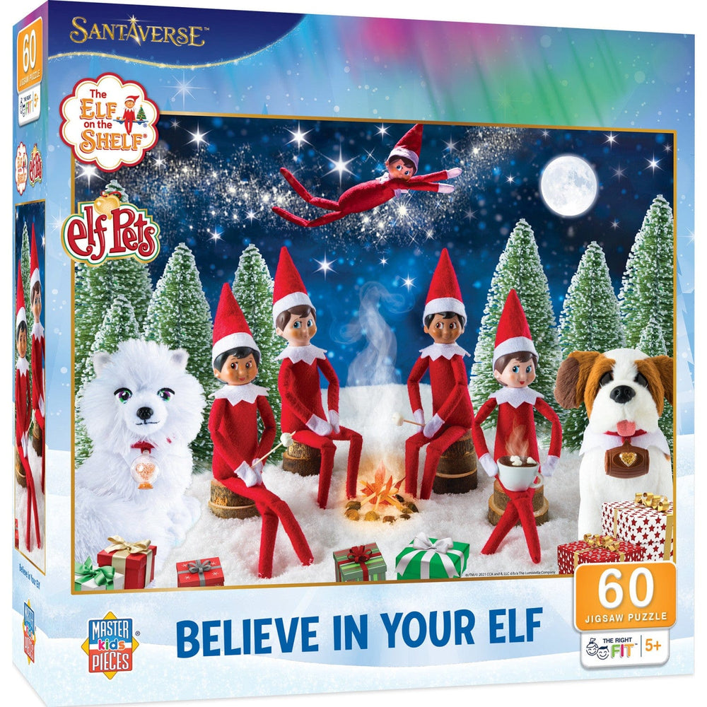 Elf on the Shelf - Believe in Your Elf 60 Piece Jigsaw Puzzle (ONLINE ORDER ONLY)