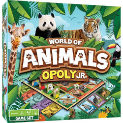 World of Animals Opoly Junior Board Game