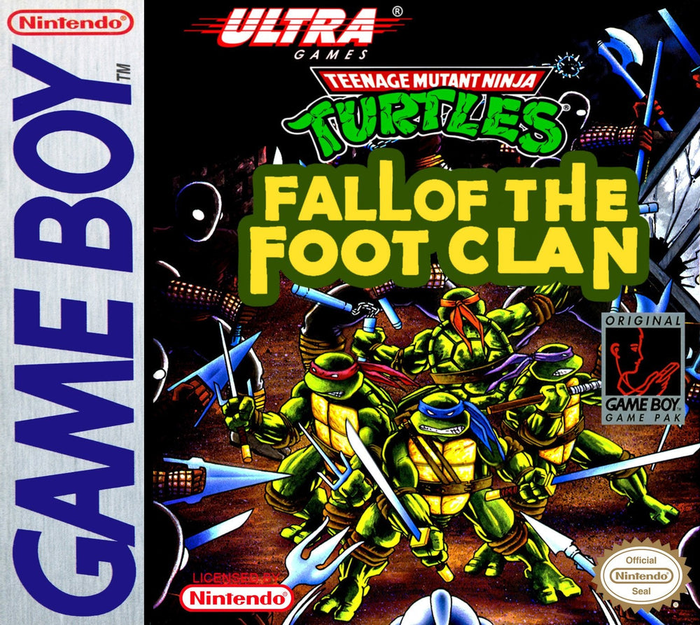 Teenage Mutant Ninja Turtles: Fall Of The Foot Clan (Gameboy) (ONLINE ORDER ONLY)