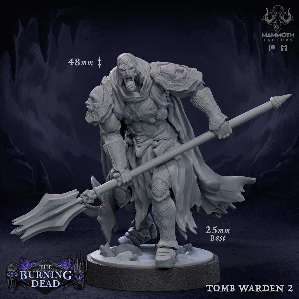 Tomb Warden: Sculpt 2 (Living Statue / Golem) (Online Only)