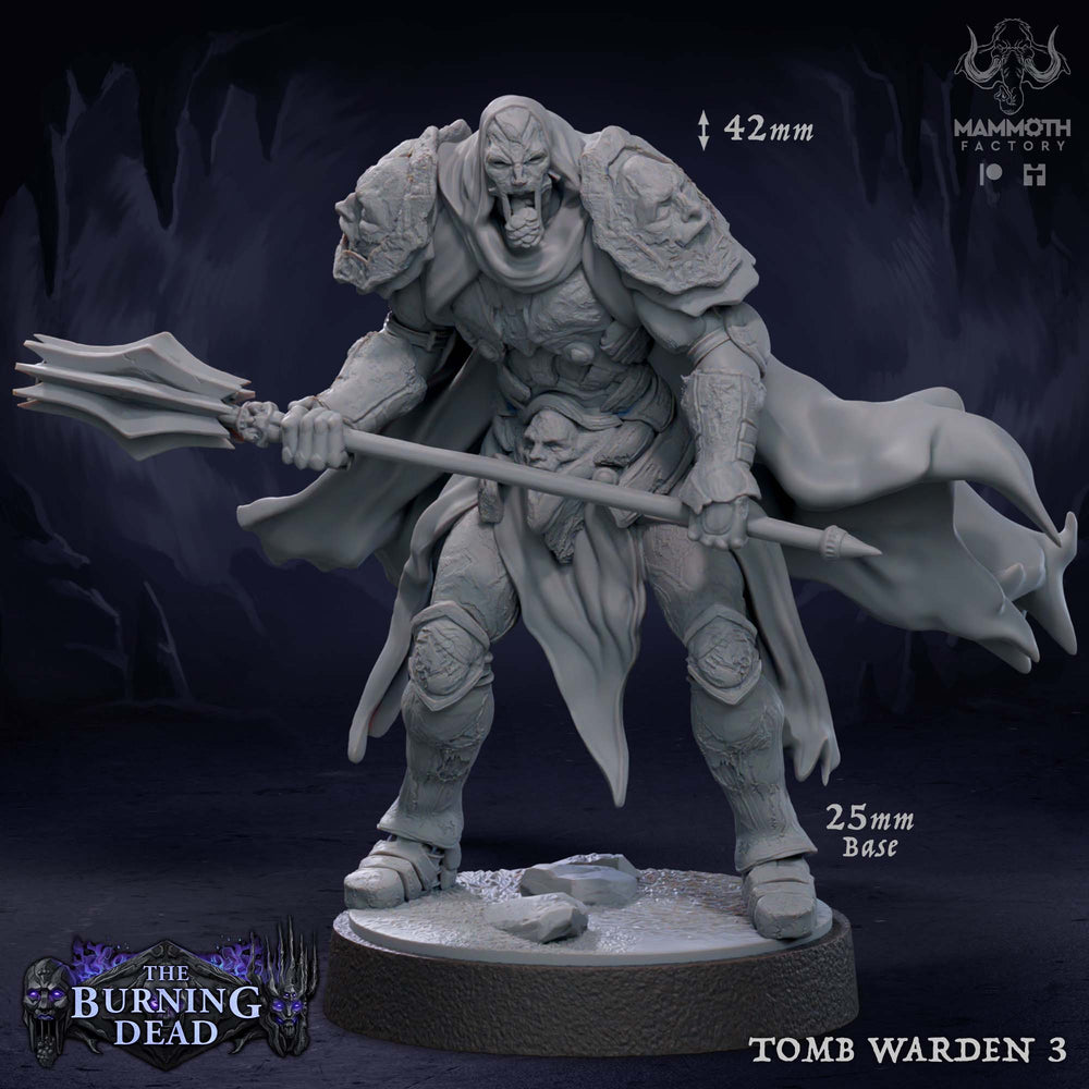 Tomb Warden: Sculpt 3 (Living Statue / Golem) (Online Only)