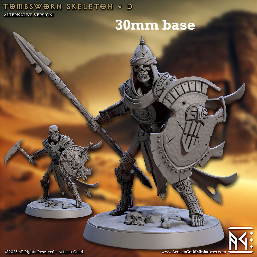 Tombsworn Skeleton: Sculpt D (Online Only)