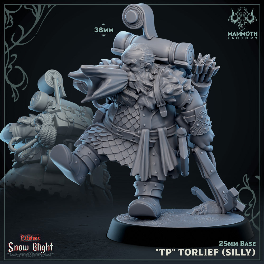 "TP" Torlief, Stoutmaster (Male Dwarf Fighter) (Online Order Only)