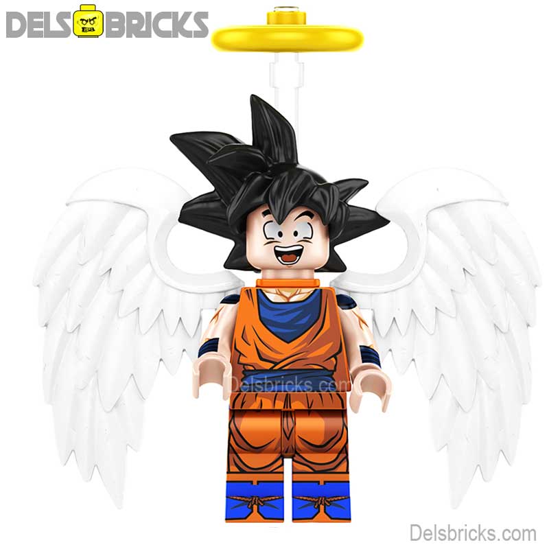 Angel Goku Dragon Ball Z Super Lego Minifigures Anime Custom Toys New (ONLINE ORDER ONLY)