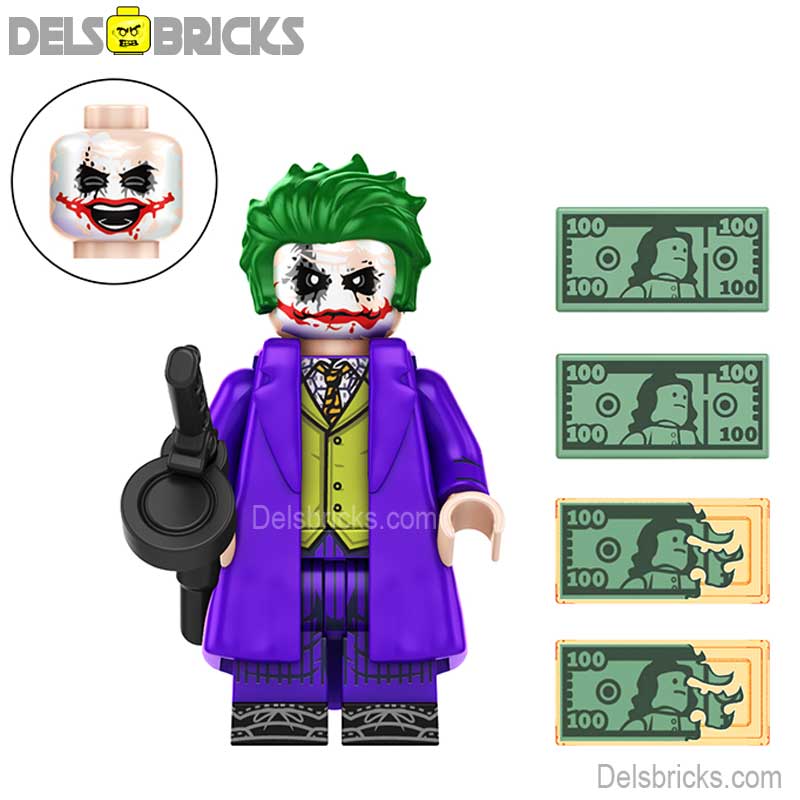 The Joker The Dark Knight New Lego Minifigures Custom Toys (ONLINE ORDER ONLY)