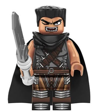 Guts Custom Minifig – Berserker Warrior from Berserk (Online Only)