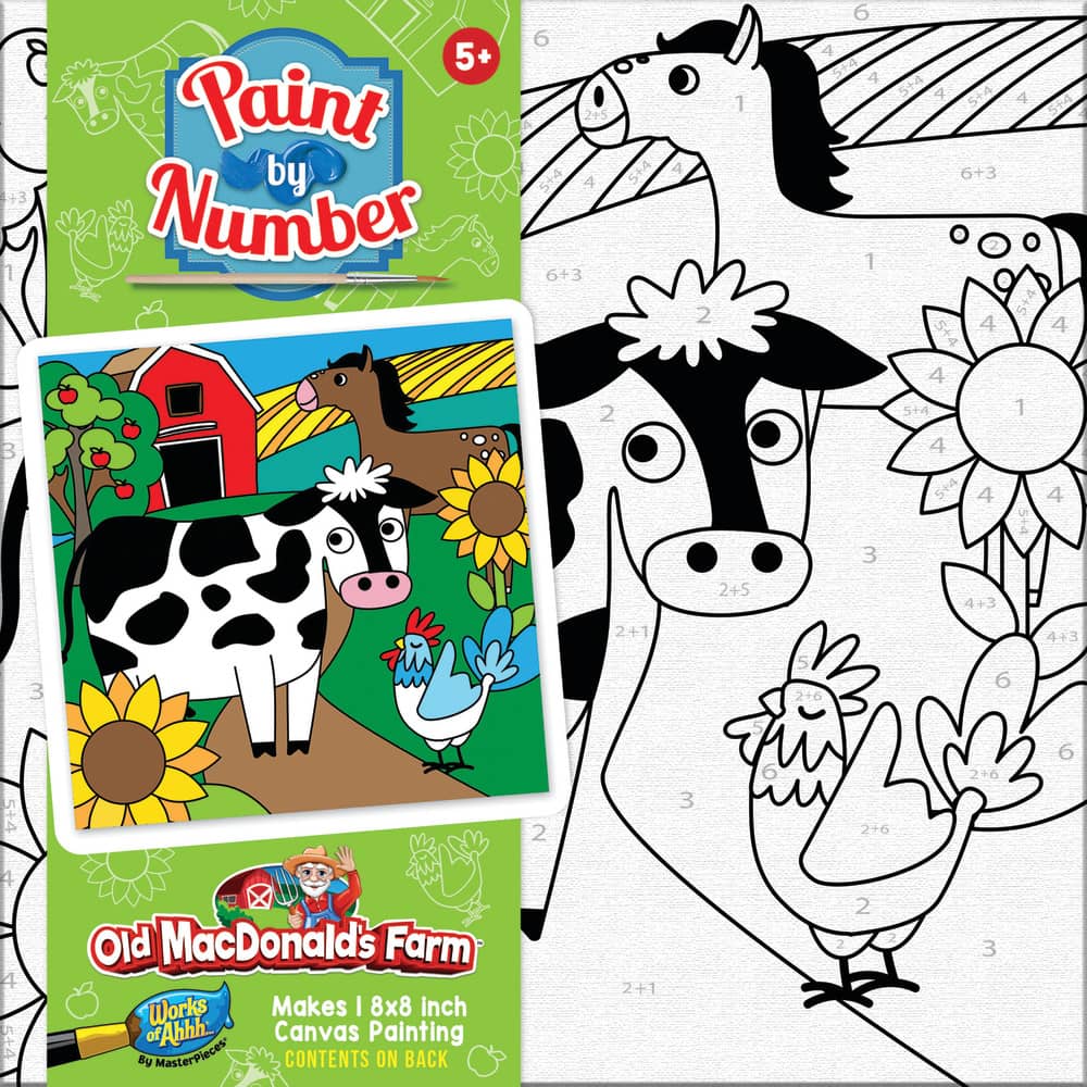 Old MacDonald's Farm - Paint by Number Kids