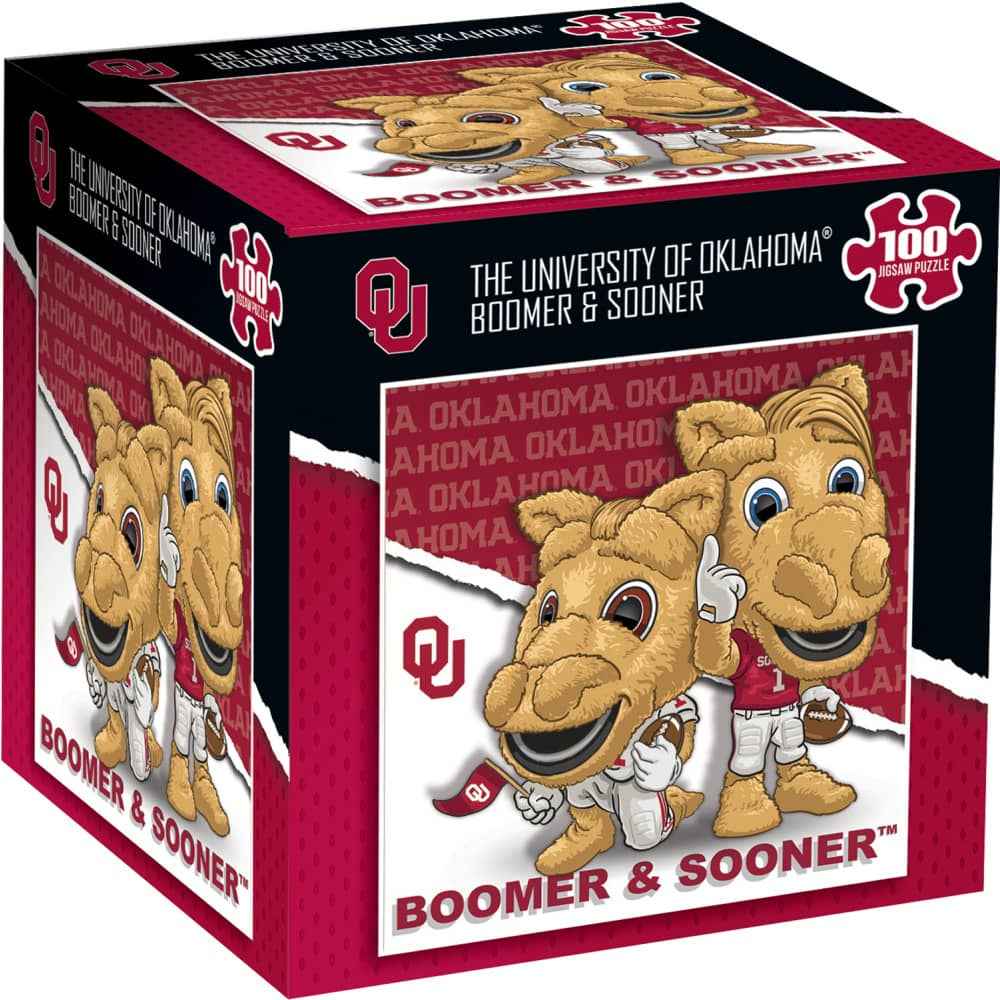Oklahoma Sooners - NCAA Mascot 100 Piece Jigsaw Puzzle