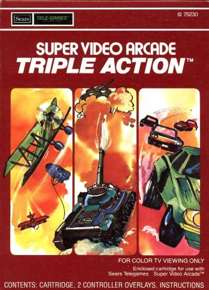 Triple Action (Intellivision) (Online Only)