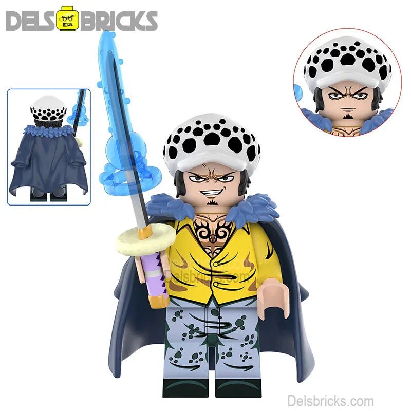 Trafalgar D Law from ONE PIECE Anime Lego Minifigures custom toys 3 (ONLINE ORDER ONLY)