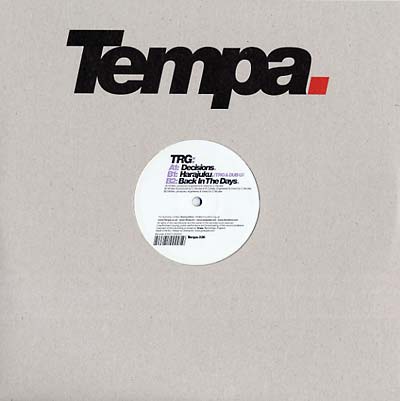 TRG - Decisions [Vinyl] (ONLINE ORDER ONLY)