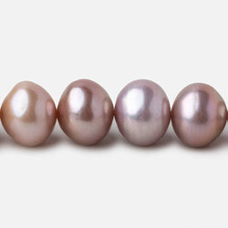 Tri Color Baroque center drilled Freshwater Pearls 16 inch 43 pieces 10.5x7.5mm -12.5-10mm (ONLINE ORDER ONLY)