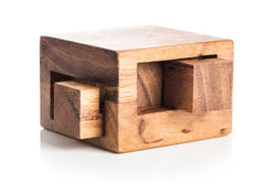 Tricky Drawer - 4 Piece Burr Puzzle In a Box (Online Order Only)