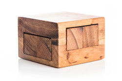 Tricky Drawer - 4 Piece Burr Puzzle In a Box (Online Order Only)