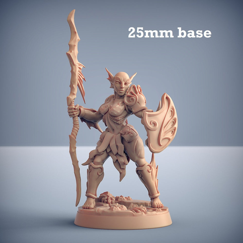 Triton Raider: Sculpt F (Female Merfolk Soldier) (Online Order Only)