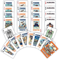 Auburn Tigers Fan Deck Playing Cards - 54 Card Deck